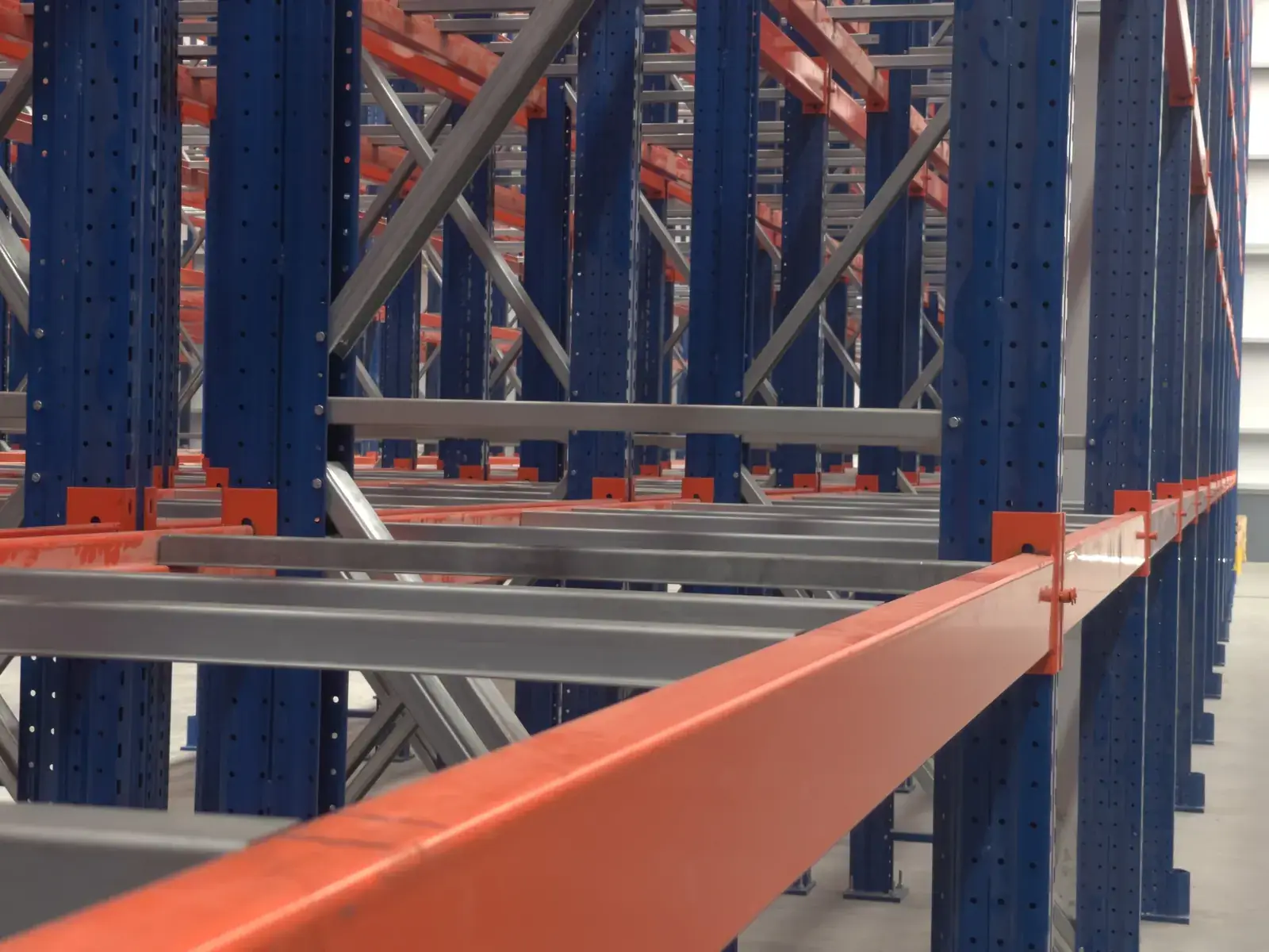 Pasillos de racks Double Deep